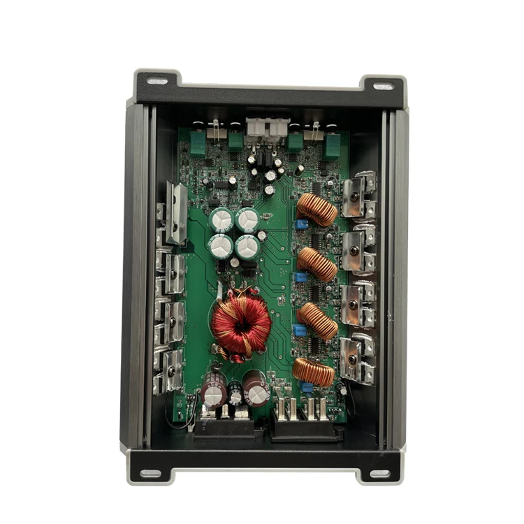 Автомобильный Стереоусилитель мощности 12 В постоянного тока, 4 канала, класс D, автомобильный аудиоусилитель, оригинальный размер, гарантия, автомобильные аудиоусилители