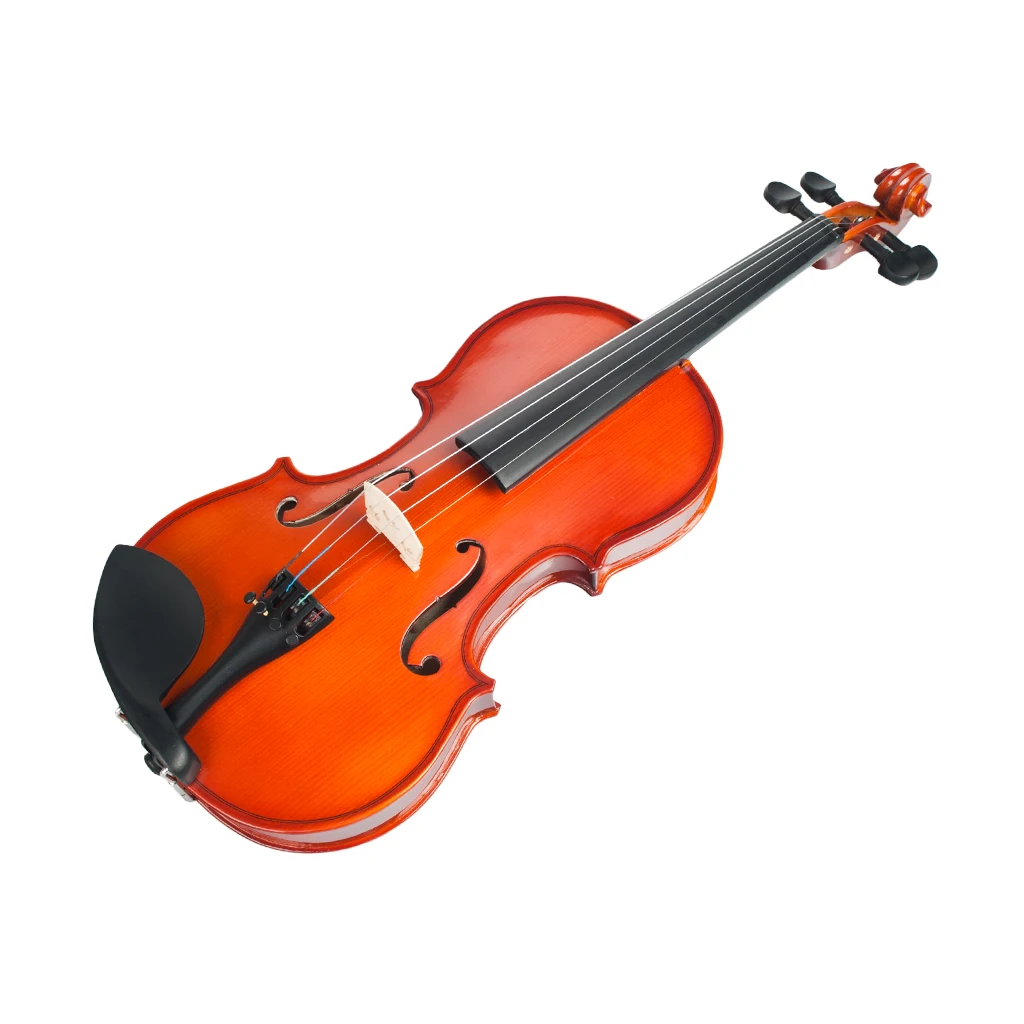 Acoustic Violin Fiddle Student Violins 4/4 3/4 1/2 1/4 Violin Acoustic High Gloss Finishing Fiddle Bow Bridge Rosin SE