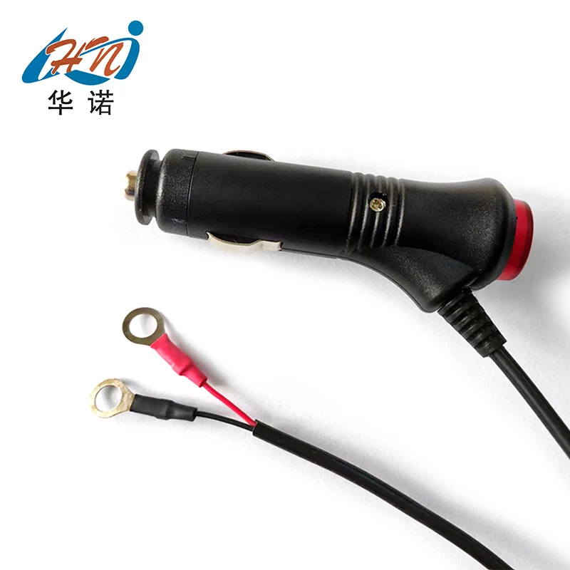 car ciggerette lighter plug female lighter plug Cable Car Power To DC Jack car cigarette lighter socket with dc power cord