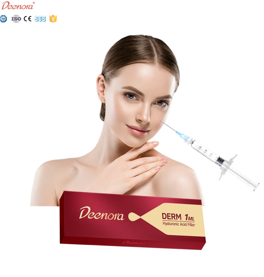 Deenora  ce supplier sale production sub-q  syringe injections vial under eye dermal filler syringe injections lip enhancement