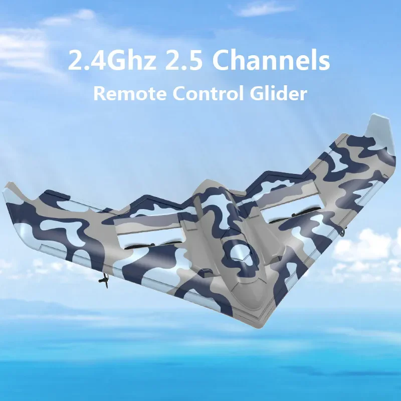 RC aircraft EPP foam toys with lights outdoor toy 2.4G 2.5 channel airplane toy with remote control