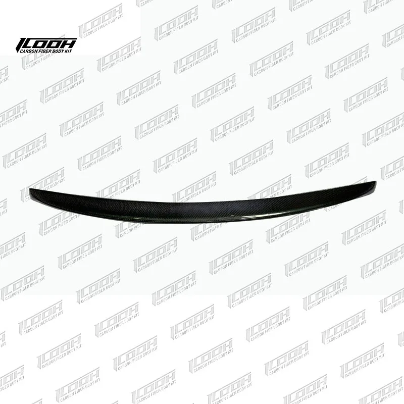 ICOOH Racing AMG Style Carbon Fiber Fibre Body Kit Small Rear Ducktail Spoiler Wing For Mercedes-benz W221 2006-2013