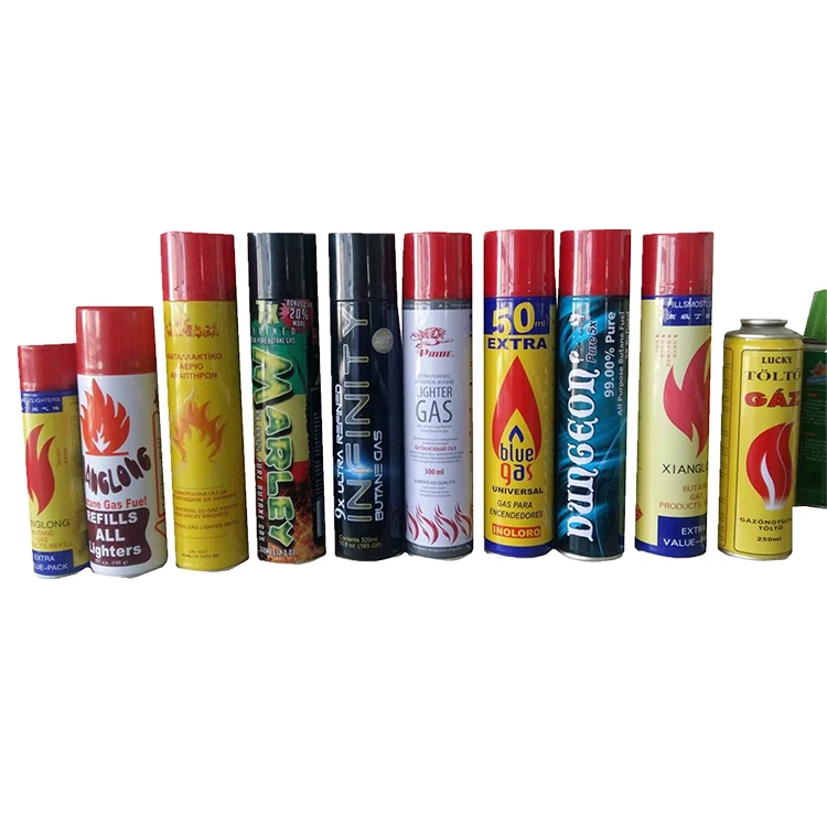 250ml butane lighter gas refill butane universal fuel Lighter gas refill butane