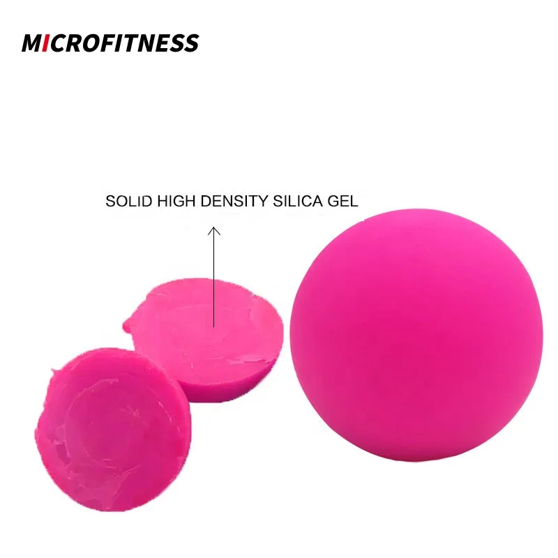 Easy and effective self lacrosse massage ball for pain relief and relaxation