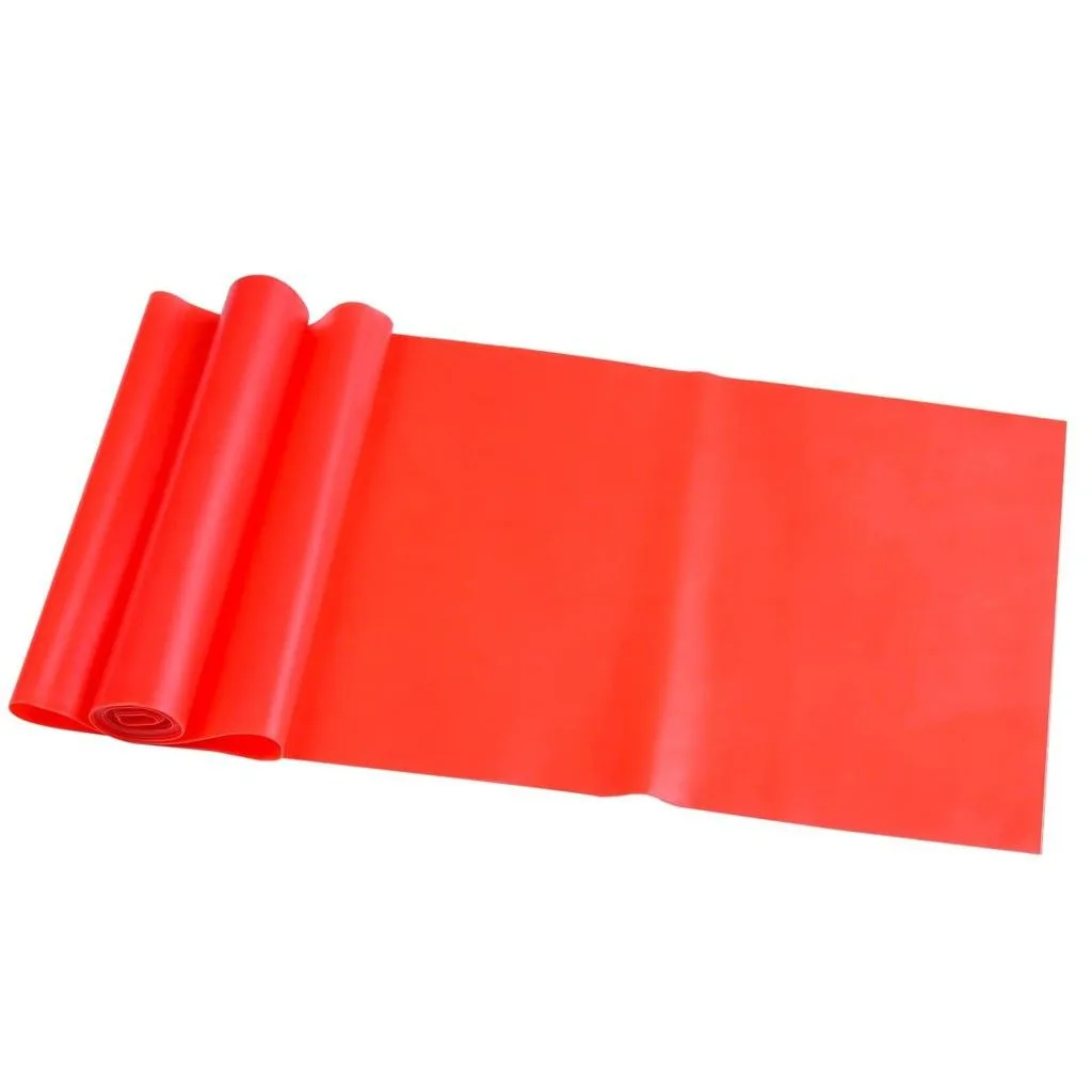 High Strength Customized Flat Resistance Bands Elastic Yoga Band Latex Resistance Theraband Roll