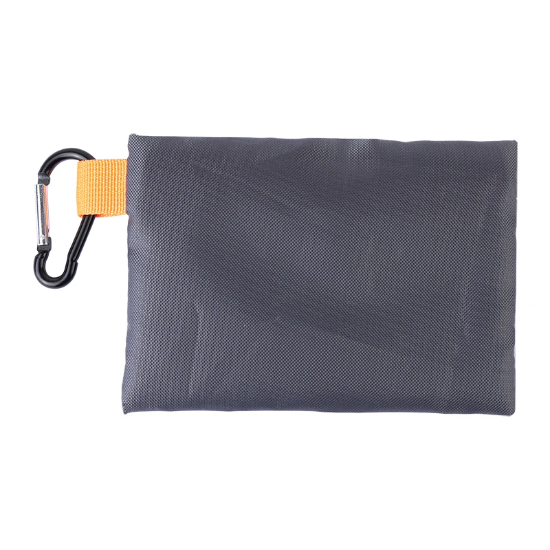 Custom Logo Cheap Polyester Packing Zipper Lock Pouch Waterproof Black Travel Cosmetic canvas Zipper Pouch Bag