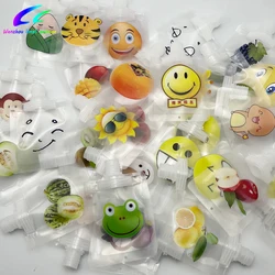 30ml Customized logo reusable soft drinks and fruit juice packing spout pouch bag