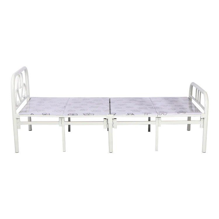Wholesale Middle East Modern Cheap Thick Removable Single Adults Metal Folding Bed
