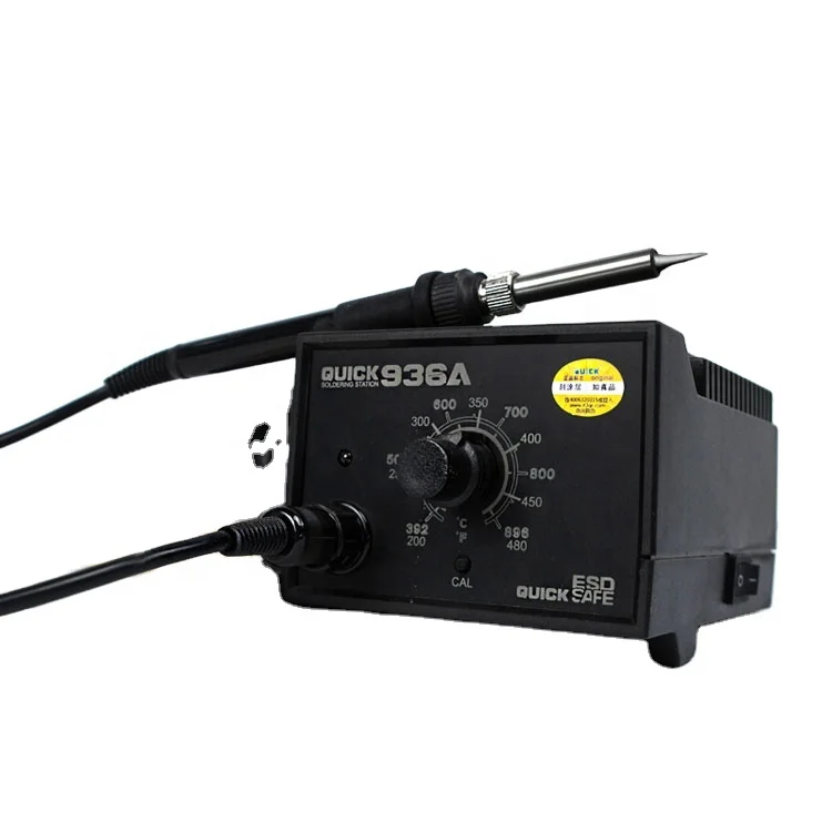 Original Quick 936A 60W Lead Free Temperature Control Soldering Iron Station