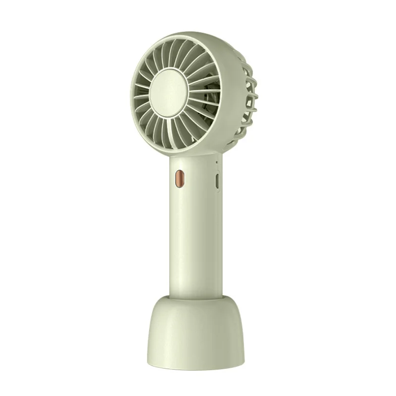 Foldable Portable Three-Speed Wind Speed Led Mini handheld fan rechargeable