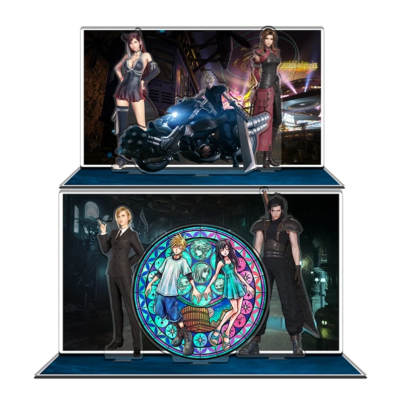 Combined scenarios free choice FF7 FF VII Rebirth Remake acrylic stand Standee figures game toys derivatives Customized