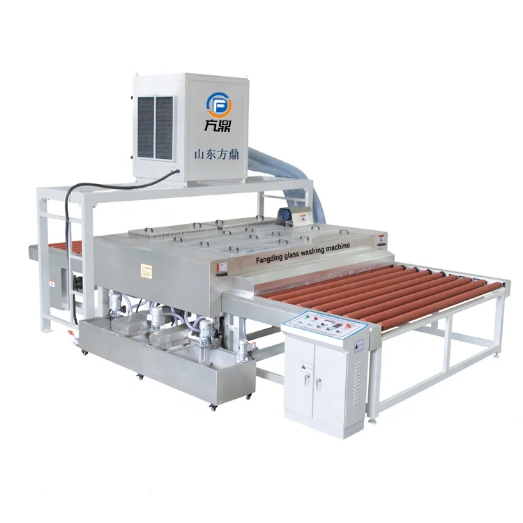 Horizontal high speed Low- E glass washing drying machine