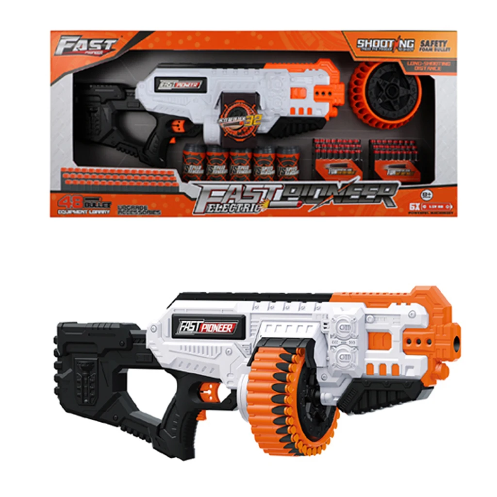 gun toy for children soft bullet toy gun with voice premium quality non-toxic materials