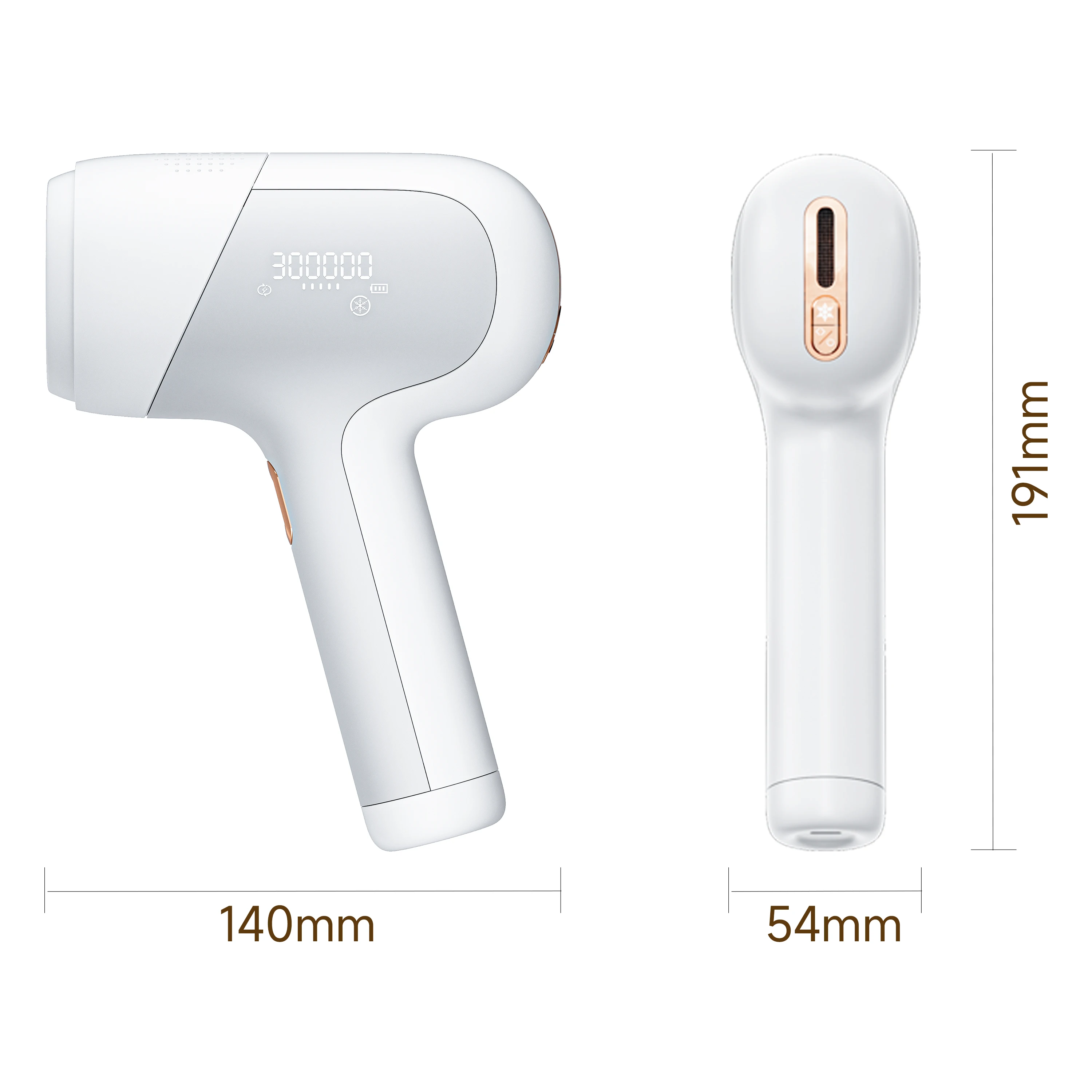 Amazing Effective Custom Logo Mini Ipl Hair Removal Photo Rejuvenation Sapphire Handset 300000 Flashes Ice Ipl Machine