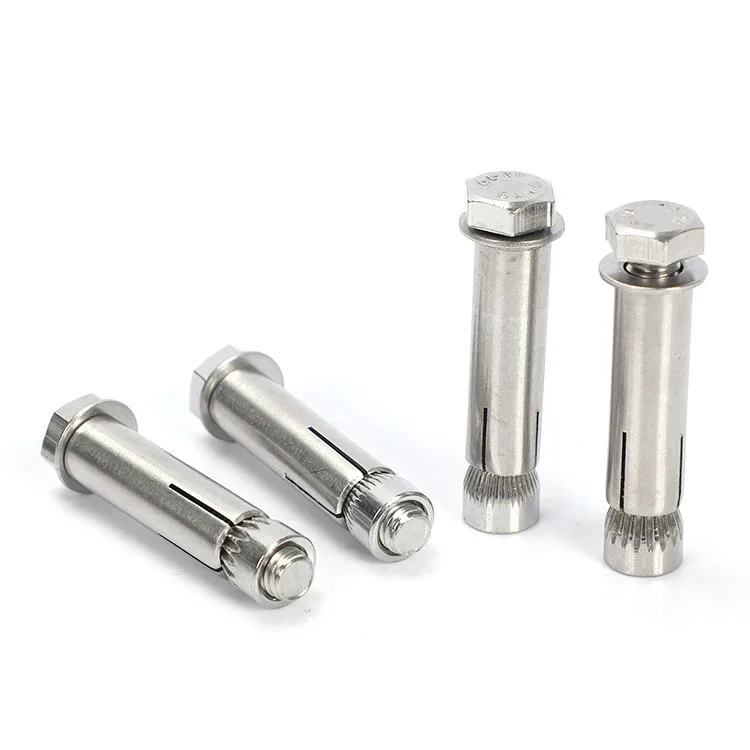 Customized M6-m12 Stainless Steel Socket Button Head Expansion Screws Hexagon Inner Expansion Bolts