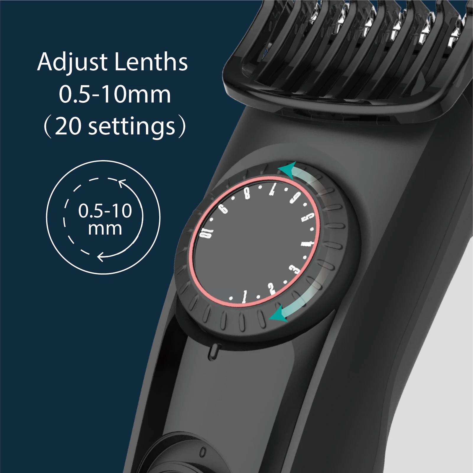 Hot Sale Hair Cutting Machine Rechargeable Professional Cordless Electric Hair Trimmer & Clippers for Men