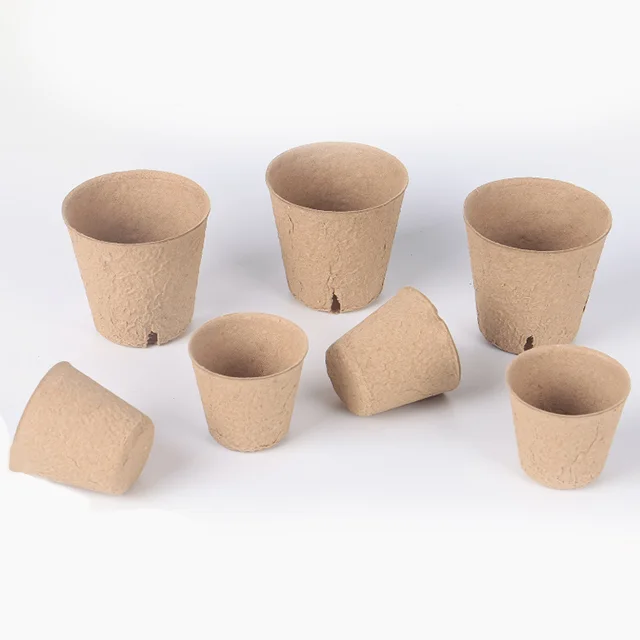 Multifunctional Biodegradable pulp seedling flowerpot nutrition breeding cup