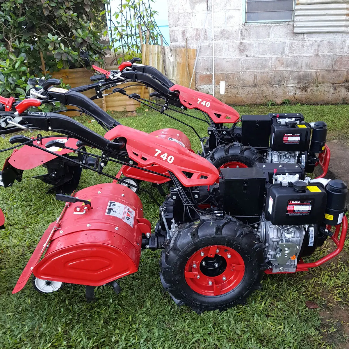 BCS two-wheel tractors walk-behind lawn garden tractor suit community, organic gardens CE approved