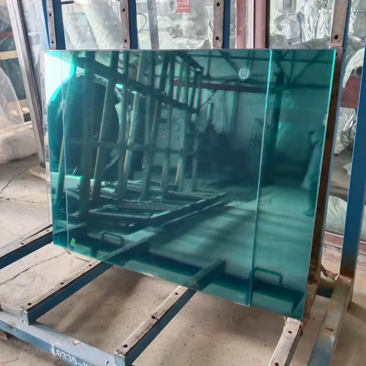 competitive price 8+8+8mm bulletproof tempered laminated glass with SGP PVB film for bullet proof glass window