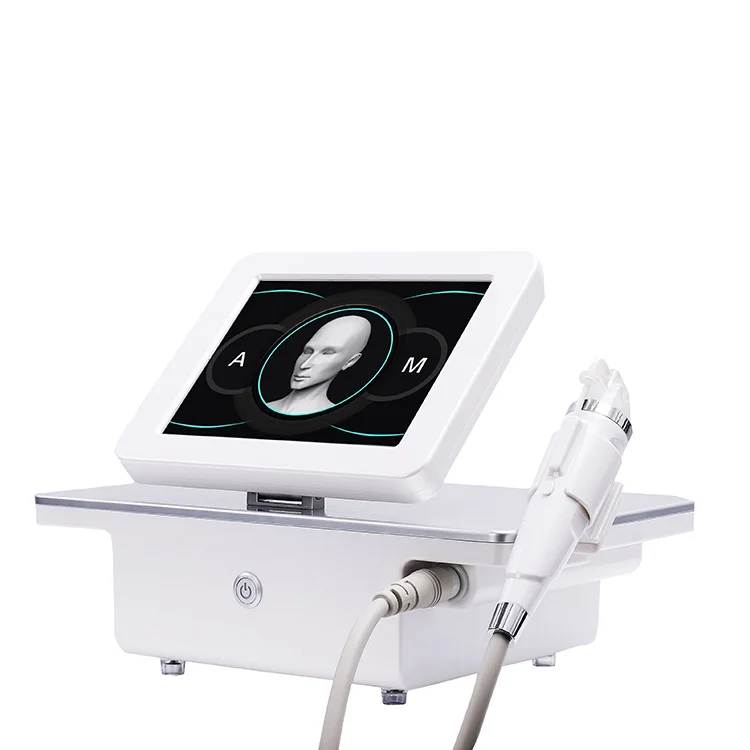 Professional portable fractional rf microneedle device / gold microneedles rf machine