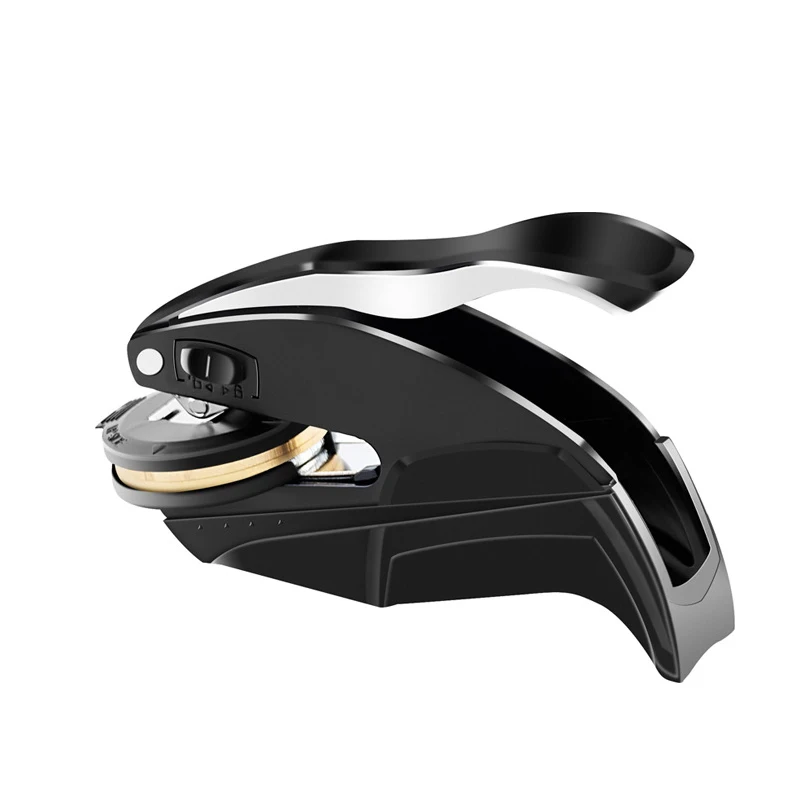 Bright Silver Embossing Office use popular personalized logo design seal Stamp Machine Wedding Invitation