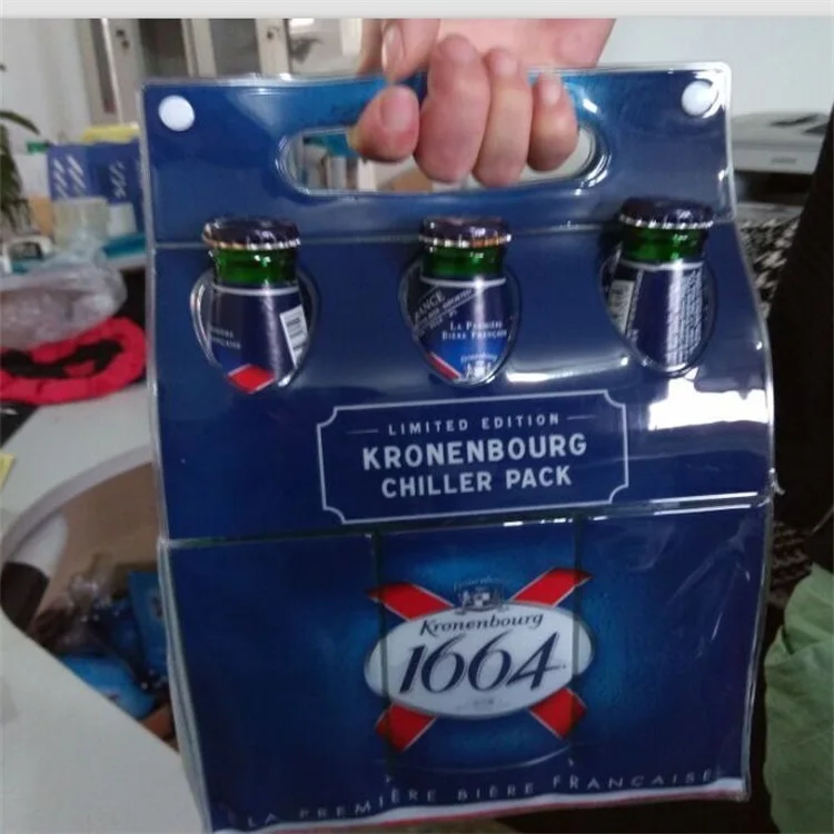 Best selling wine and drink chiller gel bags used in summer for outdoor can keep cool for a long time.