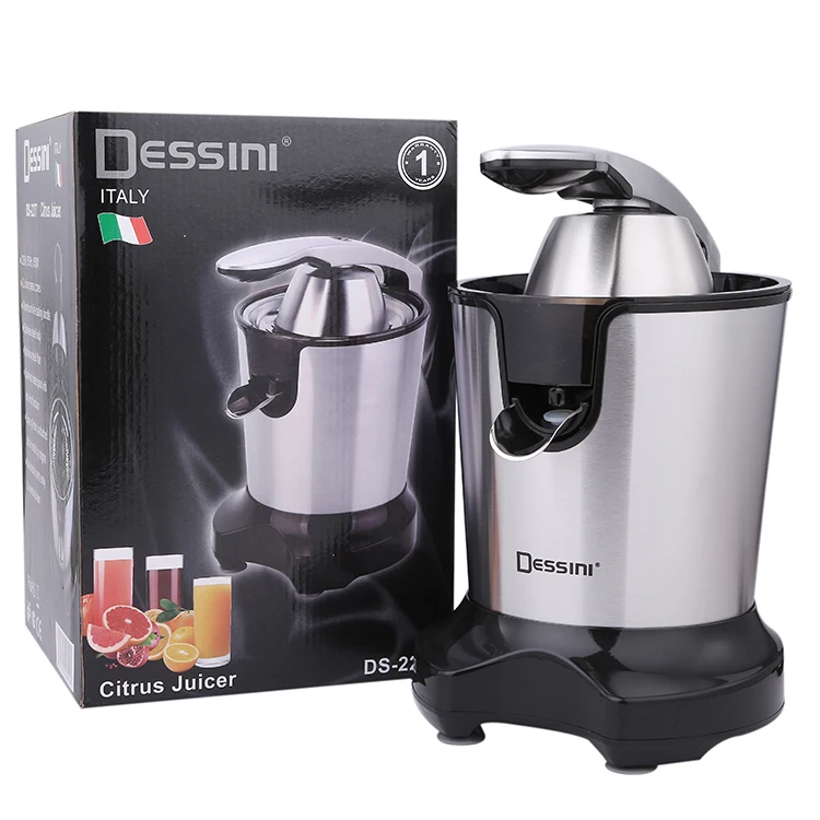 DESSINI China factory wholesale good quality multi-function electric citrus press with stainless steel filter