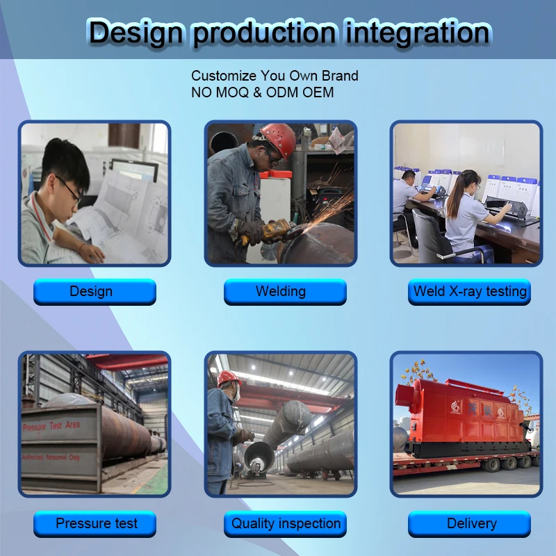 CJSE DZH wood fire wood log fired industrial horizontal steam boiler for sale