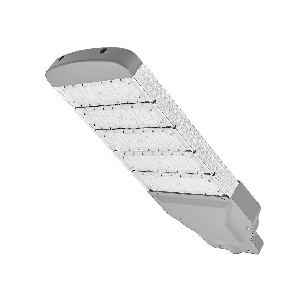 Energy saving outdoor parking lot pole light 60 watt 100 watt integrated led street light for large spaces sports