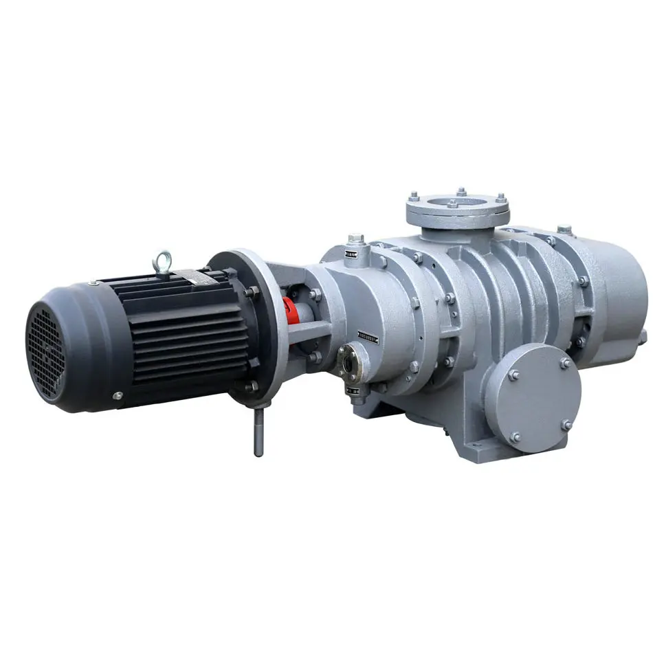 Высокая скорость откачки ZJP-300 ZJP-1200 1200l/s 15hp корневой вакуумный насос для вакуумной печи