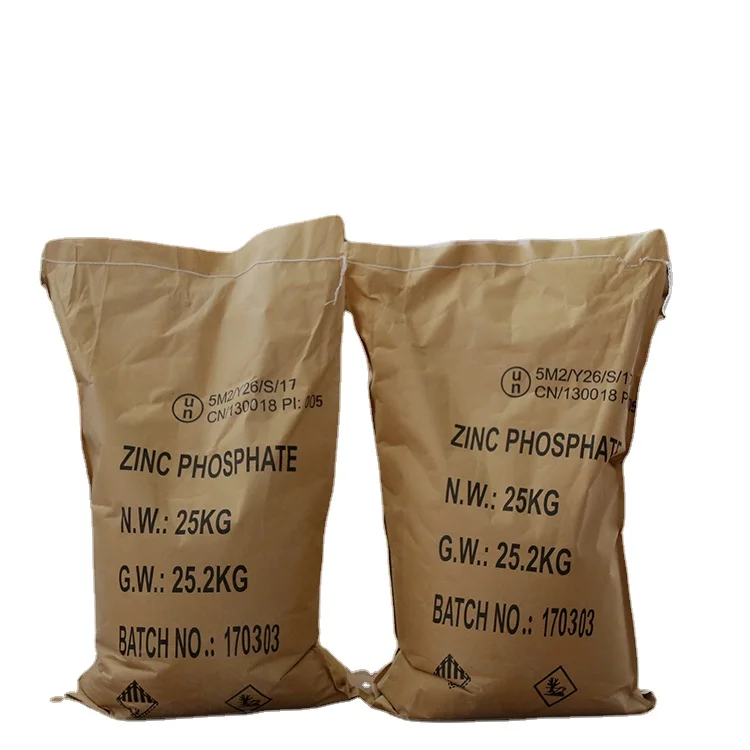 
Phosphoric acid zinc salt --- CAS No. 7779-90-0 