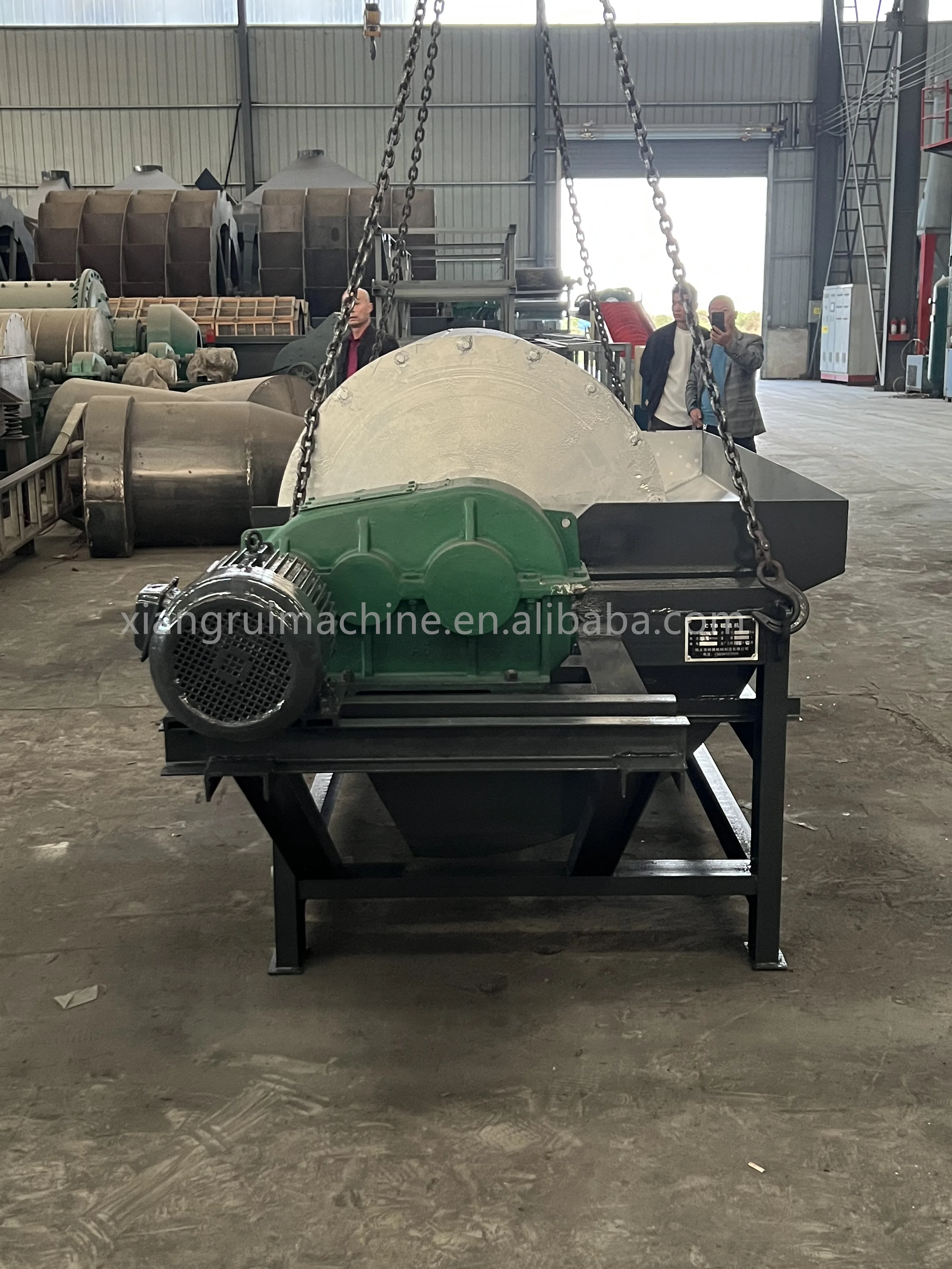 Wet Type Mineral Magnetic Separator 3 in one Iron Ore Separation Equipment for sales