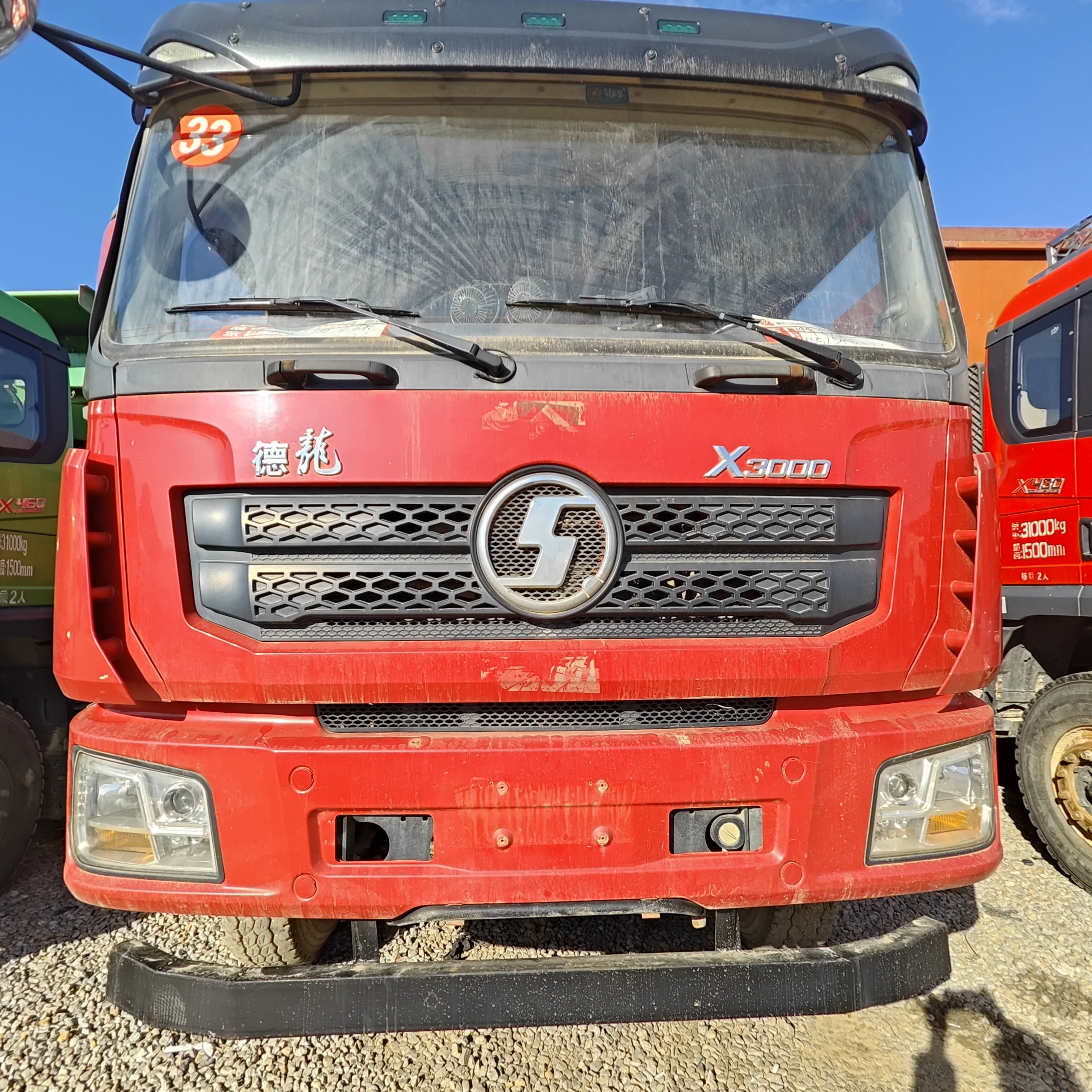 Дизельный самосвал Shacman Delong X5000 430 л.с. 8x4 7 6 м