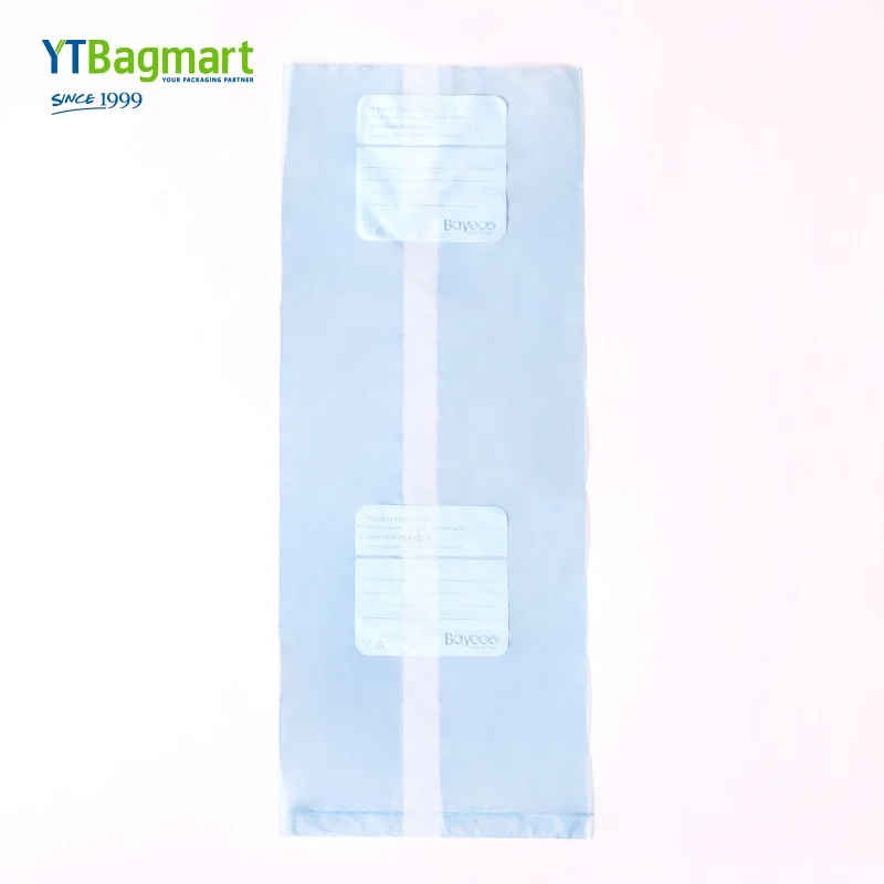 Flat Bags on Roll Hdpe Supermarket Clear Plastic Food Heat Seal Gravure Printing Accept