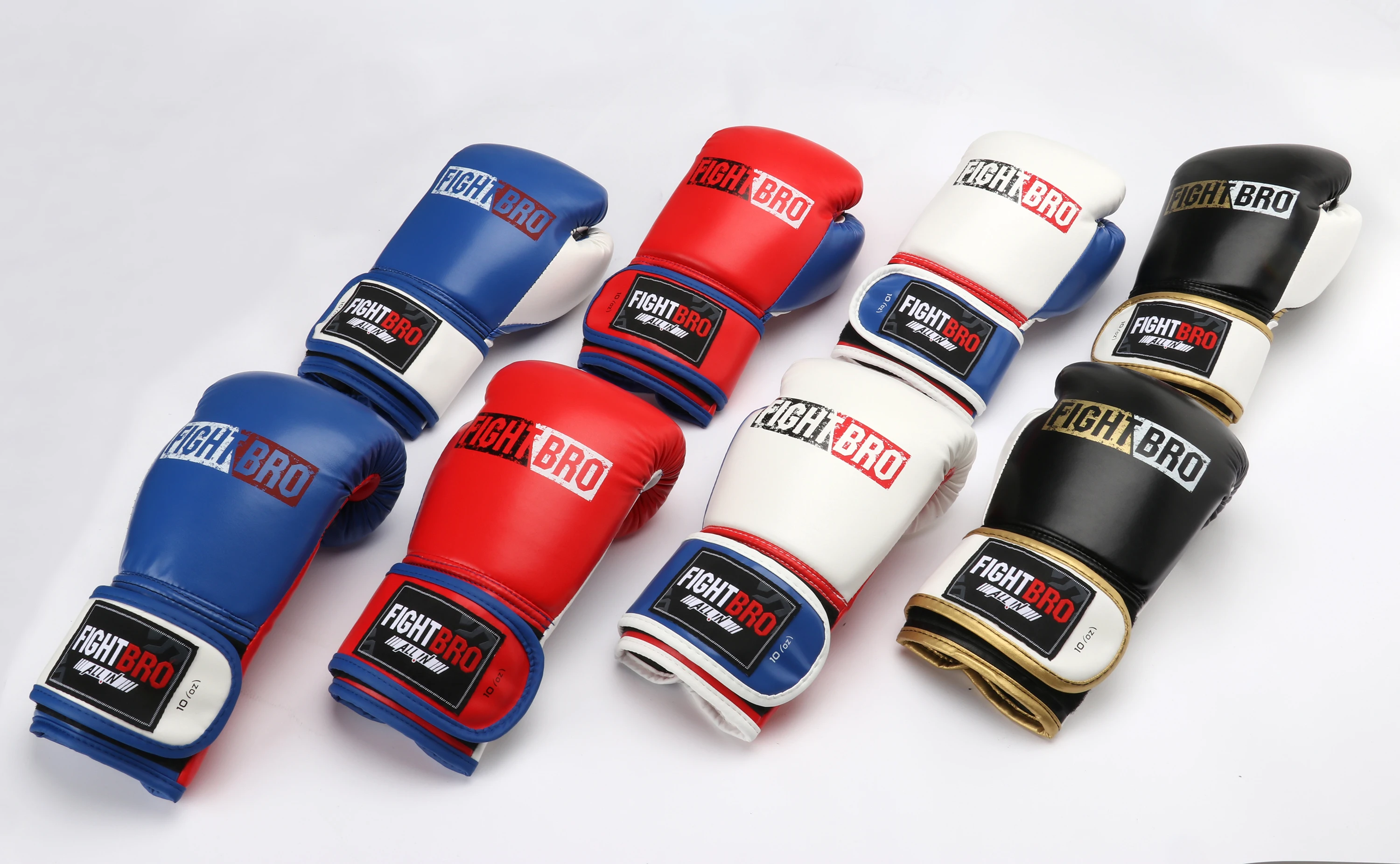 FIGHTBRO factory Custom Printed 8oz/10oz/12oz/14oz/16oz MMA Leather Training Boxing Glove
