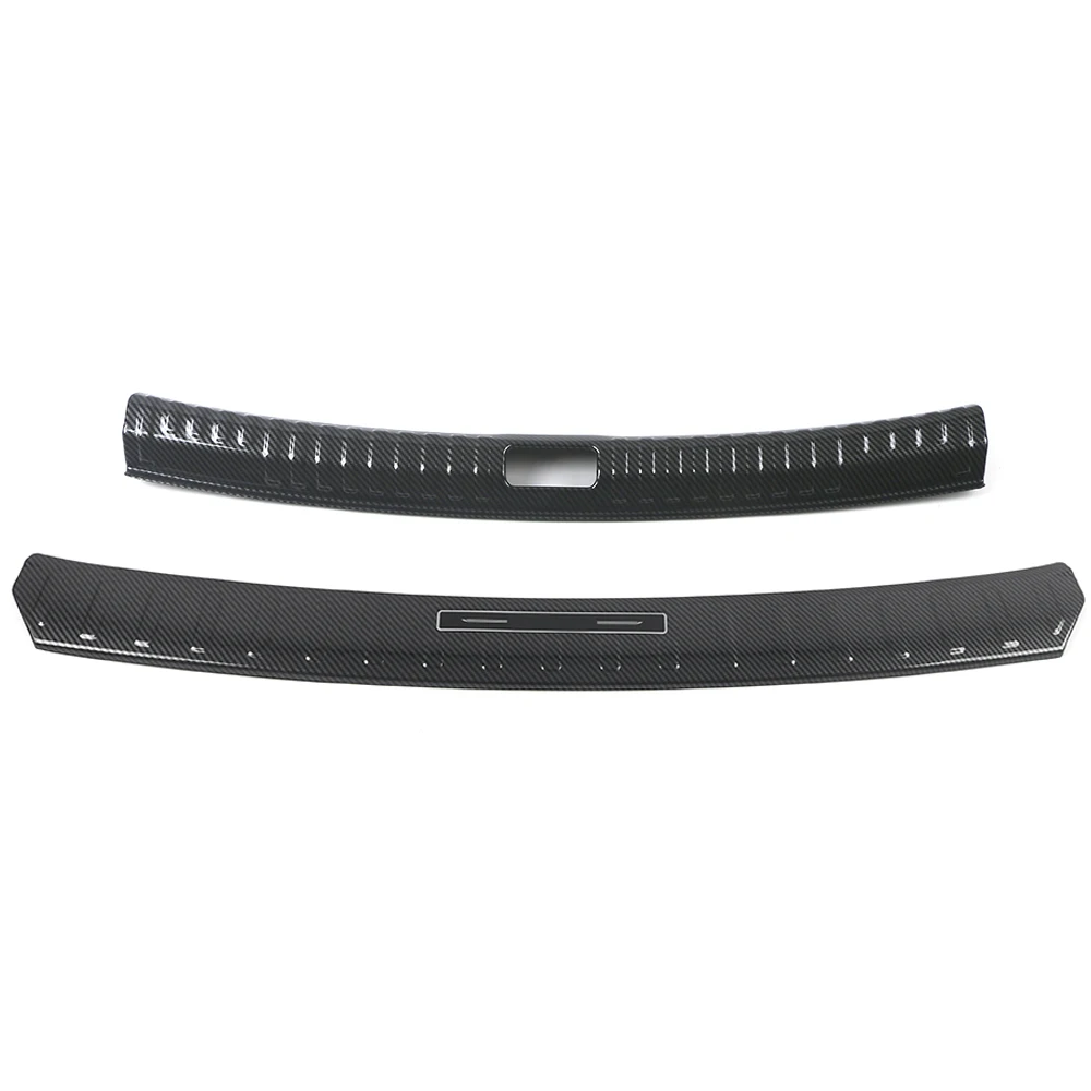 Бампер багажника для Audi A6 C8 седан 2019-2023 автомобильные аксессуары из нержавеющей стали заднее крыло протектор Подоконник Накладка наклейка украшение