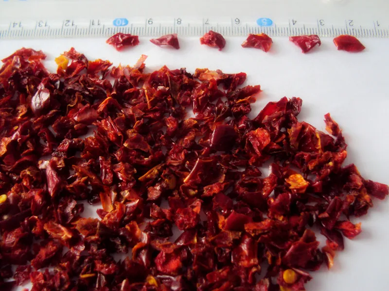 Top Quality Sun Dried Red Bell Pepper New Crop Dried Vegetables