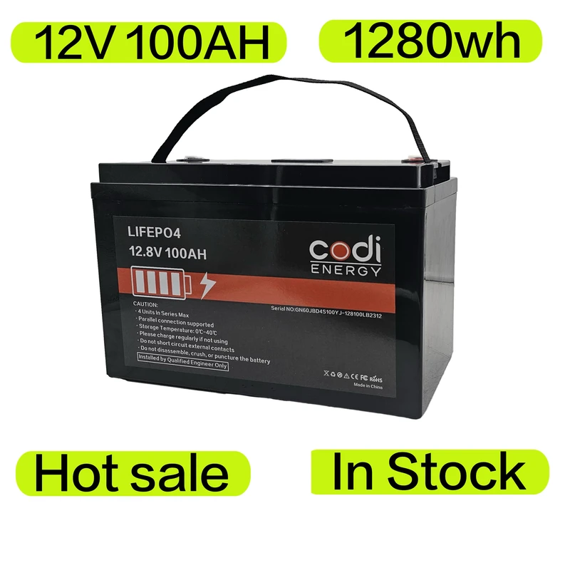 OEM Lifepo4 battery 12v 24v 36v 48v solar battery 100ah 200ah auto rechargeable Lithium ion Lifepo4 batteries