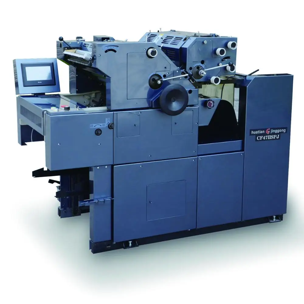 CF470SPJ double colors continuous form printing press machine