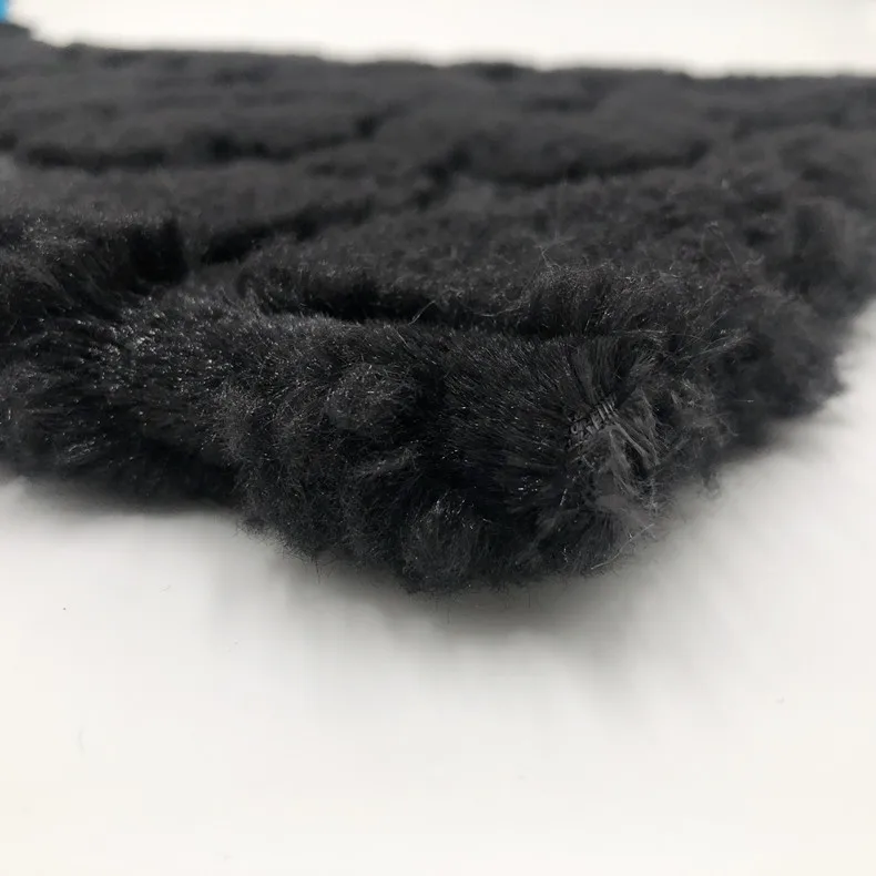 100% polyester sherpa faux fur fabric for toys and garment