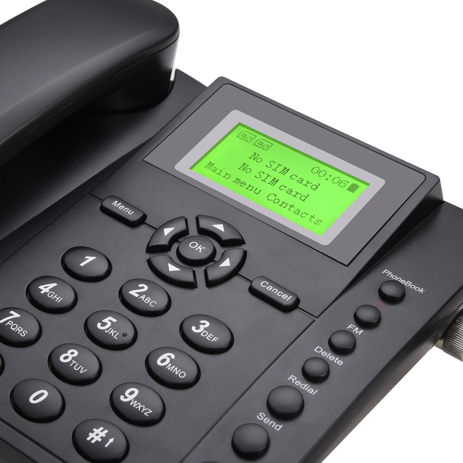 FWP LS960 WCDMA GSM SIM-карта FM вызов ID фиксированный беспроводной Настольный телефон