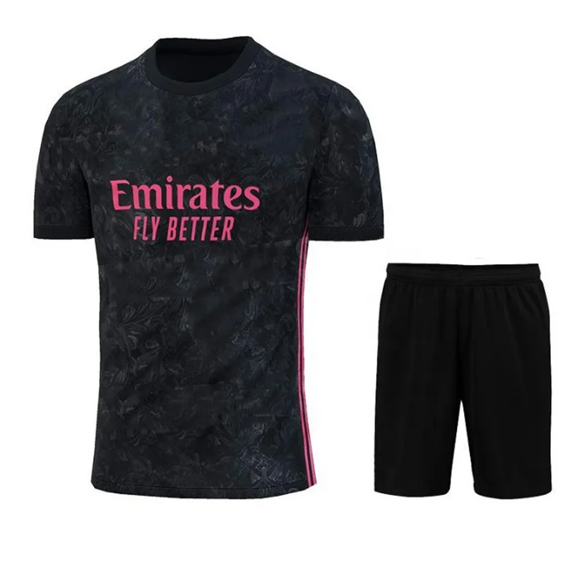 Latest Football Uniform Wholesale Soccer Jersey Man Shirt Adults Kids Club Sets