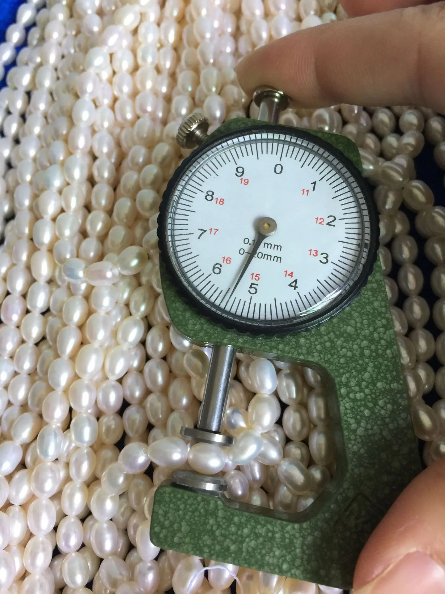 AW wholesale High quality loose pearls 6-7mm Fresh water pearl with hole Irregular nature pearl for jewelry making