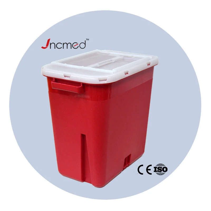 2 Gallons Medical Sharp Container Plastic Sharp Container