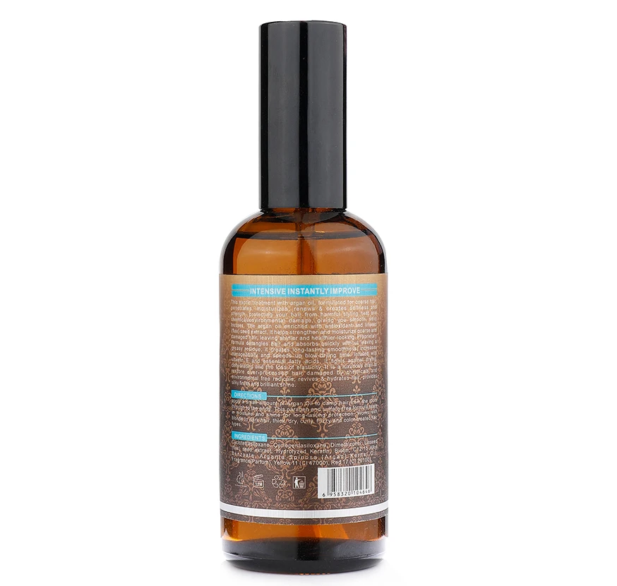 
Natural Argan Oil Hair Care Organic Pure Morocco Argan Oil for repair dry damaged hair 