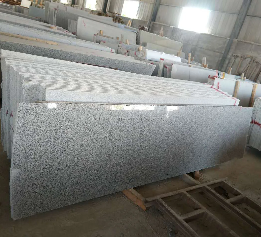 wholesale custom chinese cheap light steel grey white granite slabs g603 tiles
