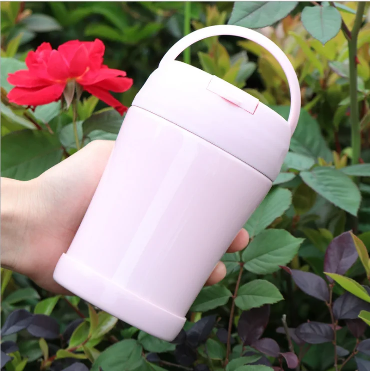 2021 best seller 350ml 18/8 stainless steel lunch box vacuum insulated food flask food jar thermos for hot food