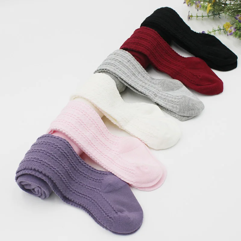 RTS High Quality Fashion Baby Girls Knee High Cotton Long Warm Stocking Kids Toddlers Tights Leg Warmer Stockings