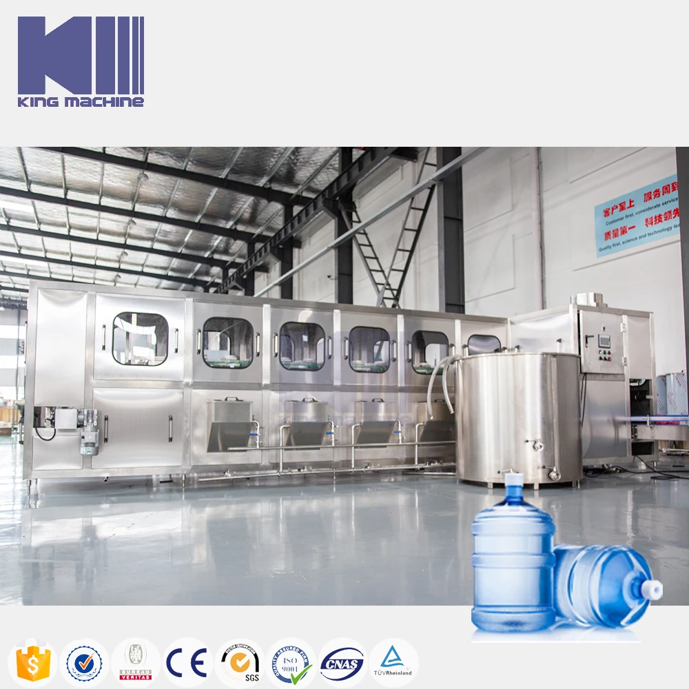 A to Z Automatic 600BPH Liquid 5 Gallon Water Liquid Filling Machine for Round Plastic Bucket Making Line