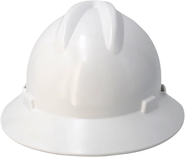 Installing lamp hook Cowboy full brim  CE and ANSI Standarsafety hard hat safety helmet for mining worker